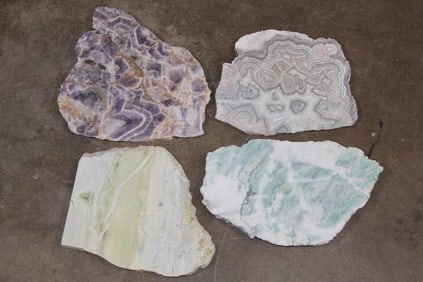 (4) Different Mineral Slices (ONE$)