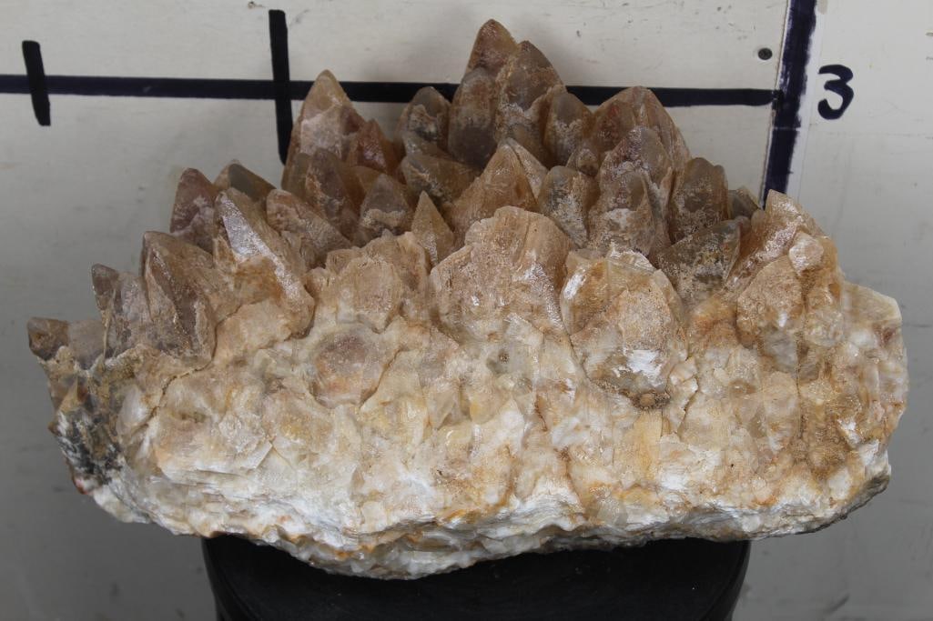 XXL 62lb 10oz Smokey and Honey Dogtooth CALCITE Crystal Cluster Formation (1 of 8)