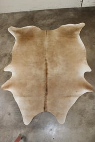 *Brand New* Tan and White COW HIDE