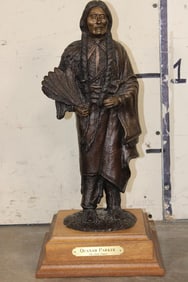 Original Limited Edition #40/200 Bronze "Quanah Parker" Sculpture by artist Jack Bryant