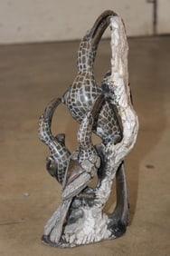 African Soapstone Statue