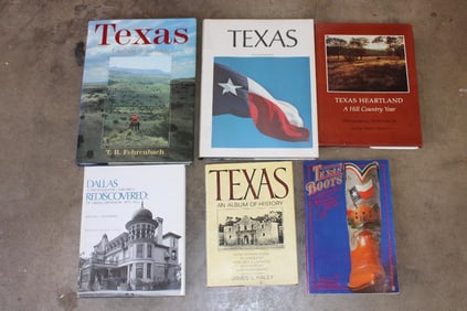 (6) TEXAS Themed Books (ONE$)