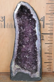 XL AMETHYST Crystal Geode Cathedral with Quartz Deposits, Weight: 40 lbs