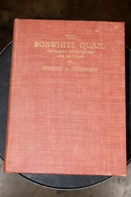 First Edition BOOK "The Bobwhite Quail" by Herbert L. Stoddard 1931
