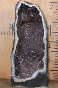XL AMETHYST Crystal Geode Cathedral, Weight: 75 lbs