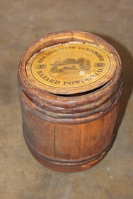 *Rarely Seen* Antique Original Hazard Powder Co. "Sea Shooting Gunpowder" Keg or Barrel