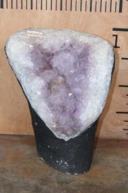 Big AMETHYST Crystal Contour Geode Cathedral, Weight: 34 lbs