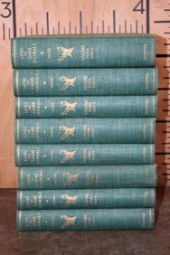 (8) Book Set "Lives of Game Animals" by Ernest Thompson Seton 1953 (ONE$)