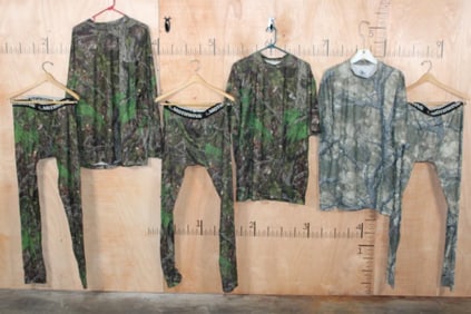 (3) Matching Sets of Mothwing Base Layers Size Large (ONE$)