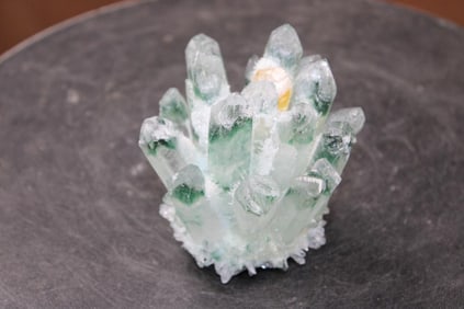 Natural GREEN PHANTOM QUARTZ CRYSTAL Cluster