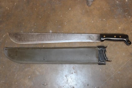 Vietnam Era Legitimus Collins and Co MACHETE from 1963 with a Sheath