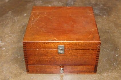 1930s De Trey's Synthetic Porcelain Caulk Kit Apothecary Display BOX