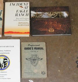(4) Various BOOKS on Hunting and the American West (ONE$)