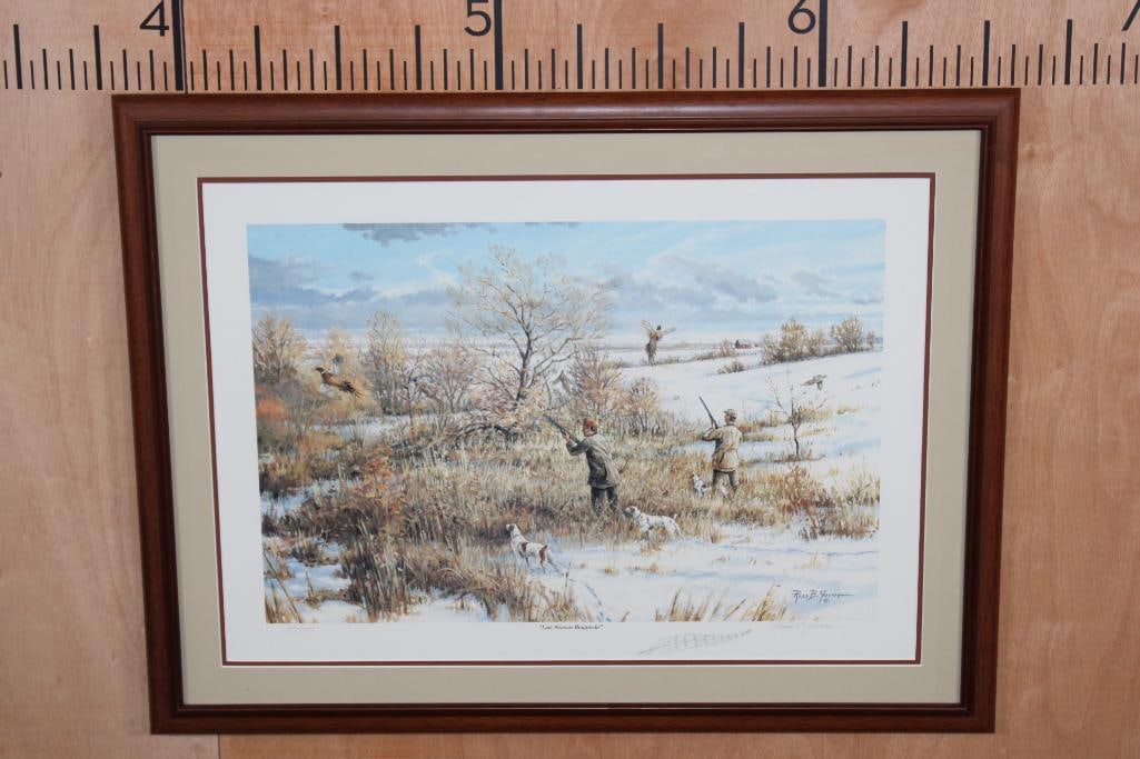 Limited Edition "Late Season Ringnecks" Art Print Signed and Numbered by Ross B. Young (1 of 7)