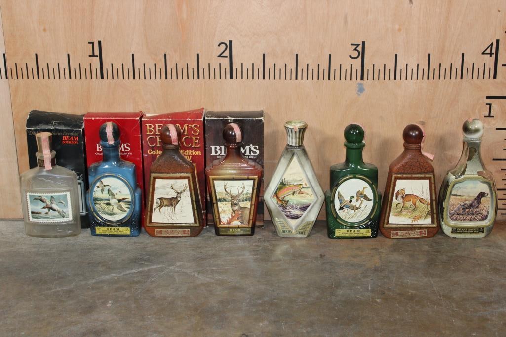 (8) Vintage "Beam's Choice" Collector Series DECANTERS (ONE$) (1 of 19)