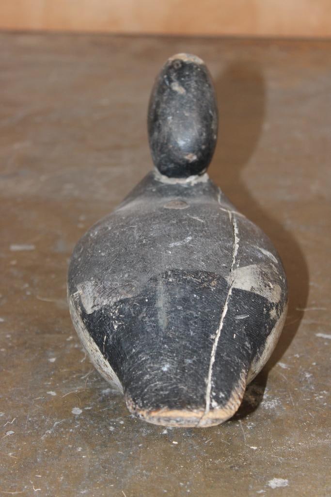 Hand-carved and Painted Wood DUCK HUNTING DECOY - 5