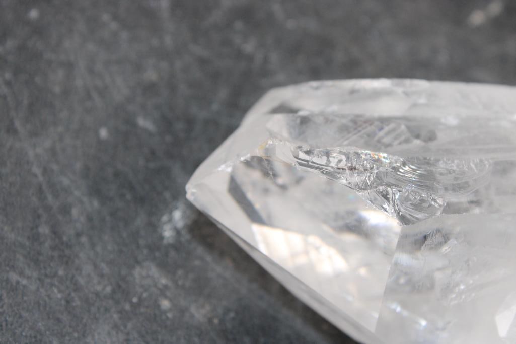 (2) Clear QUARTZ CRYSTAL Specimens - 7