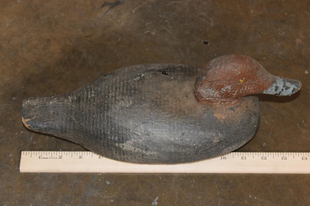 Hand-carved and Painted DUCK HUNTING DECOY - 2