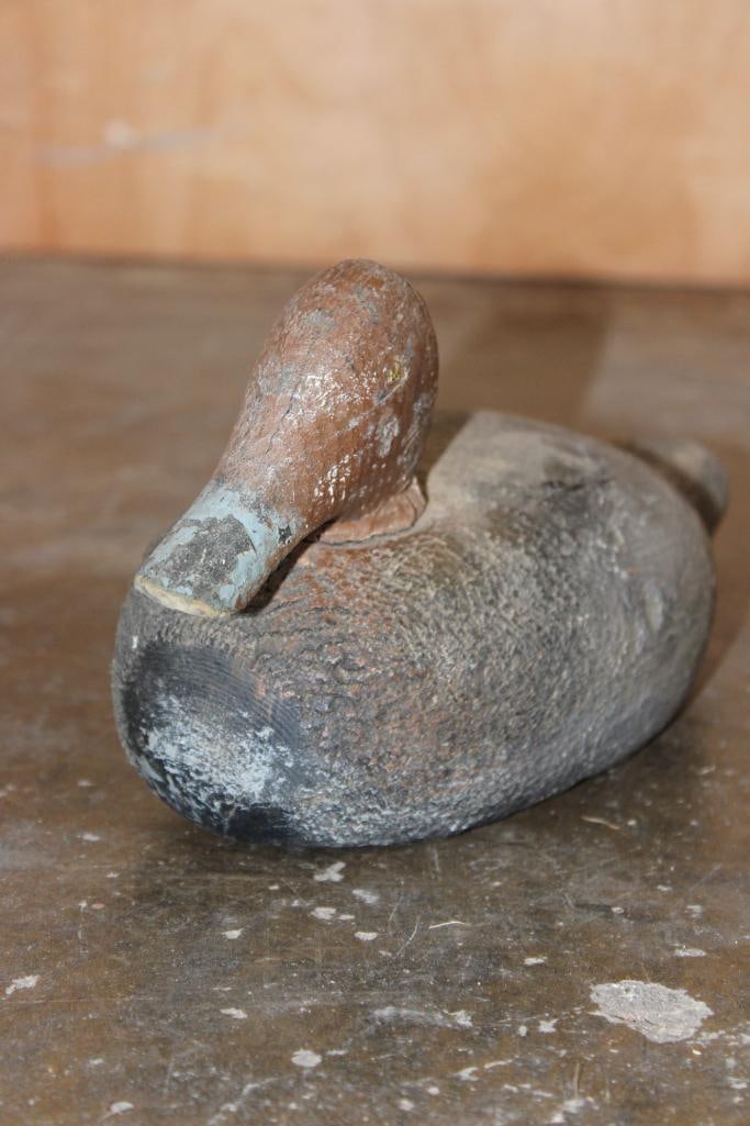 Hand-carved and Painted DUCK HUNTING DECOY - 4