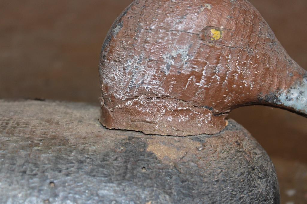 Hand-carved and Painted DUCK HUNTING DECOY - 6