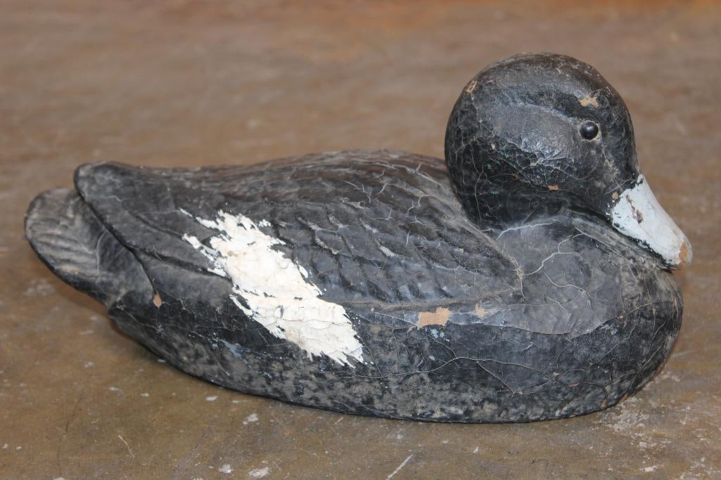 Mid-Century Carry-Lite Paper Mache Duck Hunting DECOY - 3