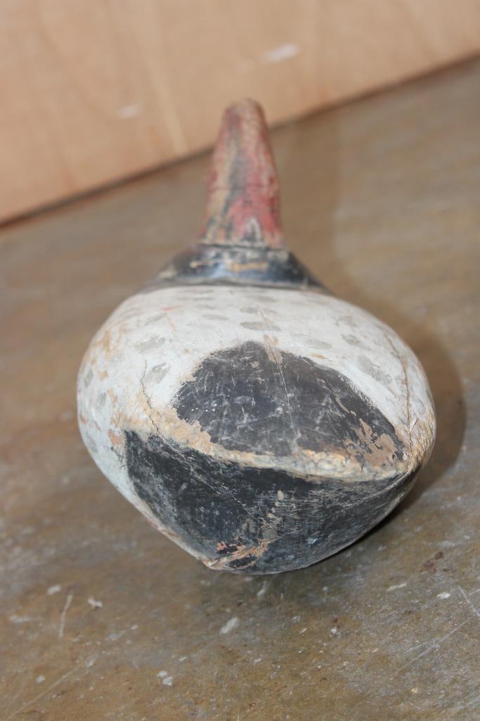 Antique Hand-carved and Painted Wooden CANVASBACK DRAKE Duck Hunting DECOY - 5