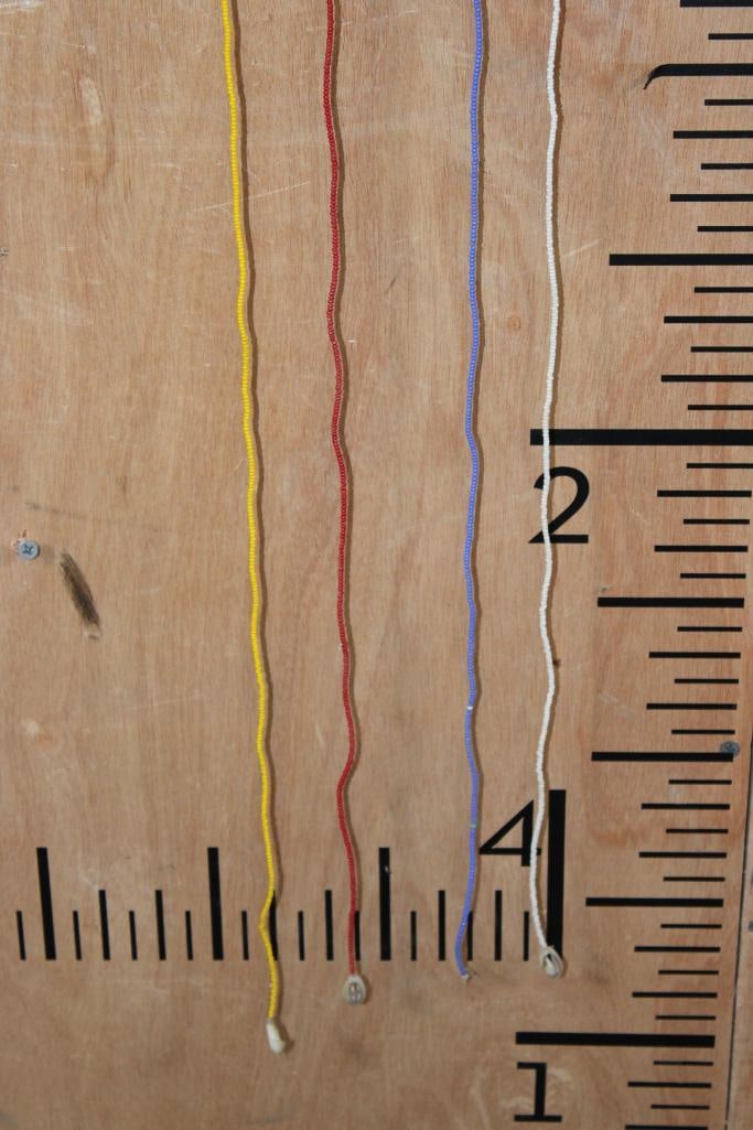 (2) Hand-crafted African MAASI beaded Enkapewa or "Wedding Necklaces" - 5