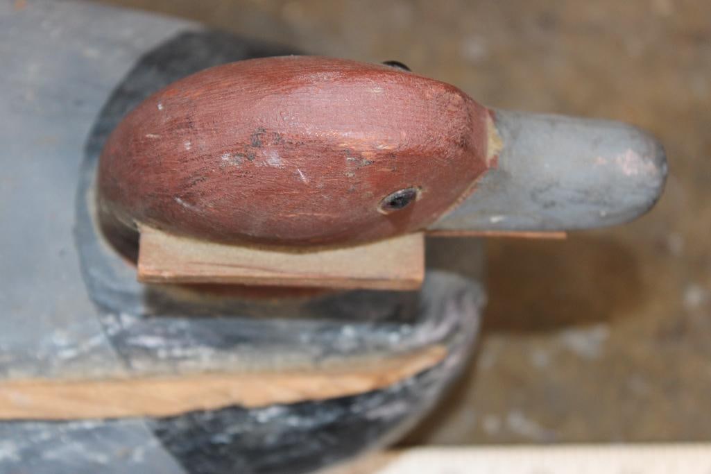 Hand-carved and Painted Wood DUCK DECOY - 3