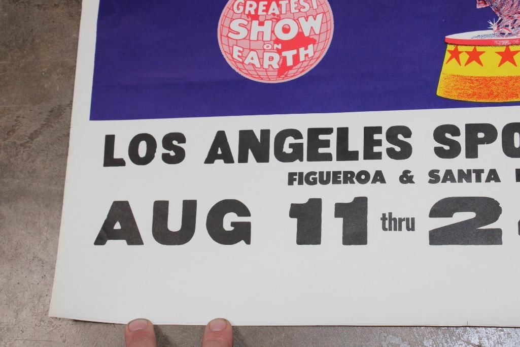 Original "Ringling Brothers Barnum and Bailey Circus" Advertisement from 1943 - 3