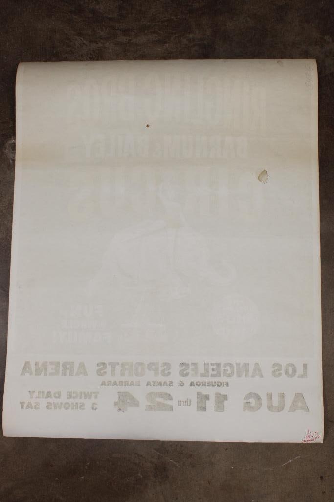 Original "Ringling Brothers Barnum and Bailey Circus" Advertisement from 1943 - 8