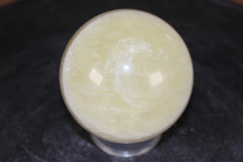 Polished CITRINE Mineral Sphere - 4