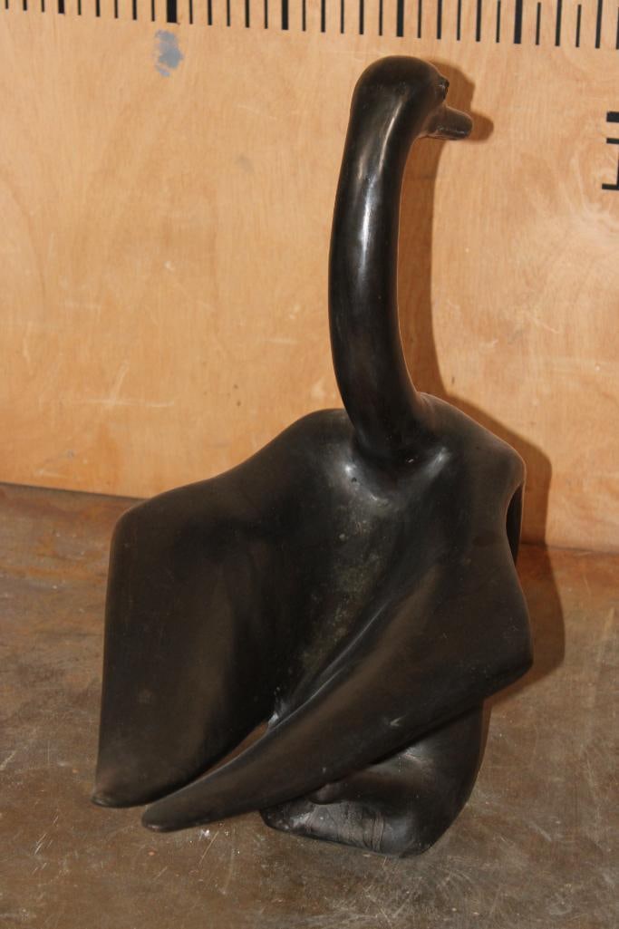Big SWAN Bronze Sculpture, Weight: 10 lbs - 5