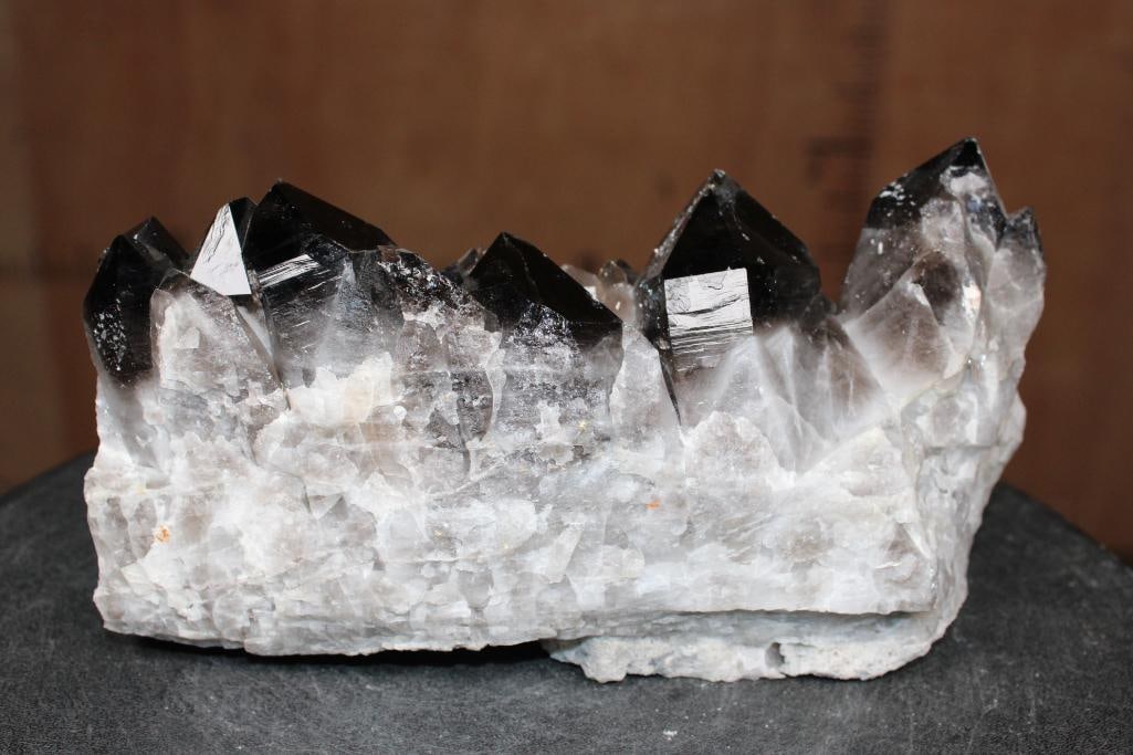 Natural Arkansas SMOKY QUARTZ CRYSTAL Cluster Specimen, Weight: 2 lbs (1 of 6)