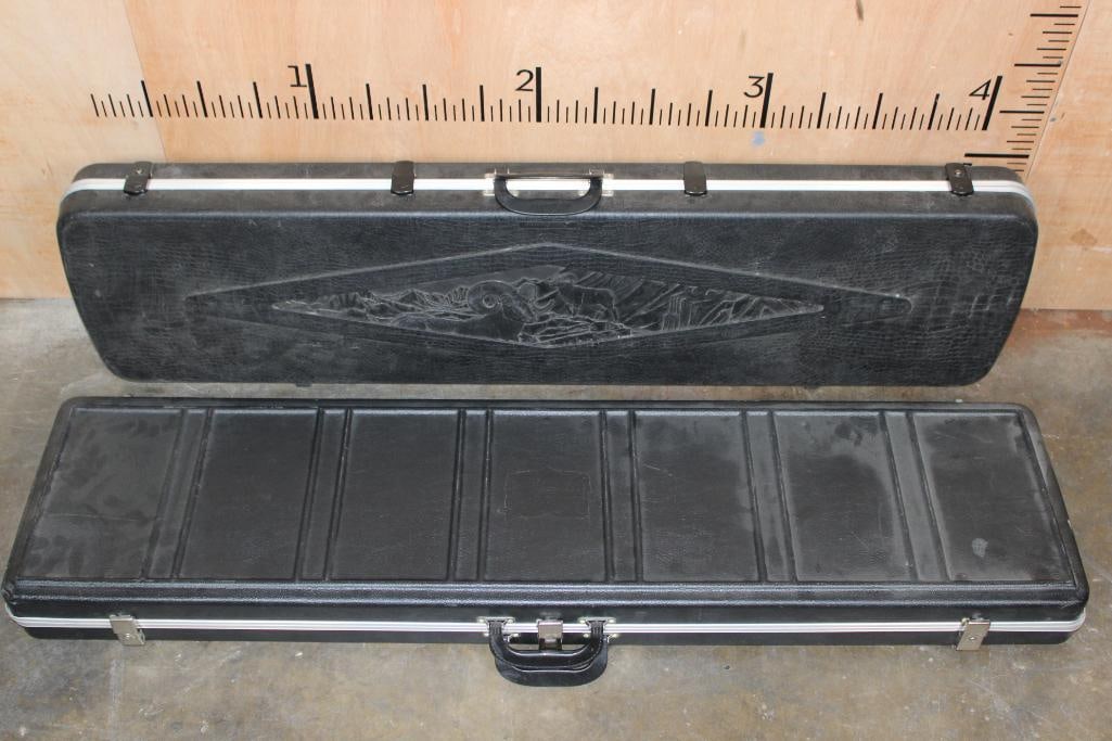 (2) Black "Suitcase" Style Rifle or Long Gun CASES (1 of 6)