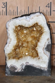 XL CITRINE GEODE Cathedral, Weight: 66 lbs
