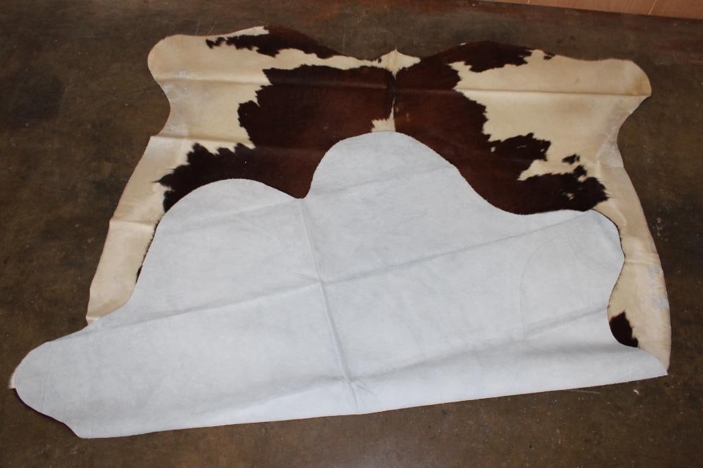 *Brand New* Brown and White COWHIDE or COWHIDE RUG - 5