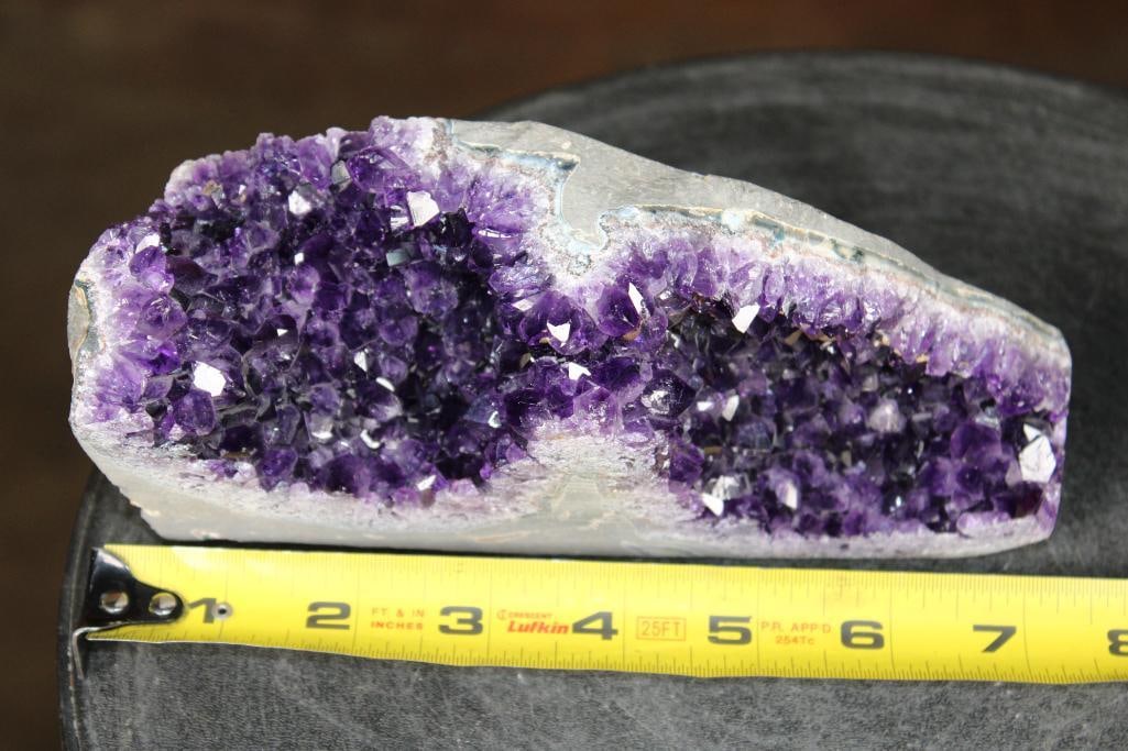 AMETHYST Crystal GEODE Cathedral, Weight: 2 lbs - 6