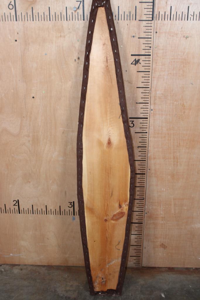 PRAIRIE RATTLESNAKE Skin on a Wood Plank - 7