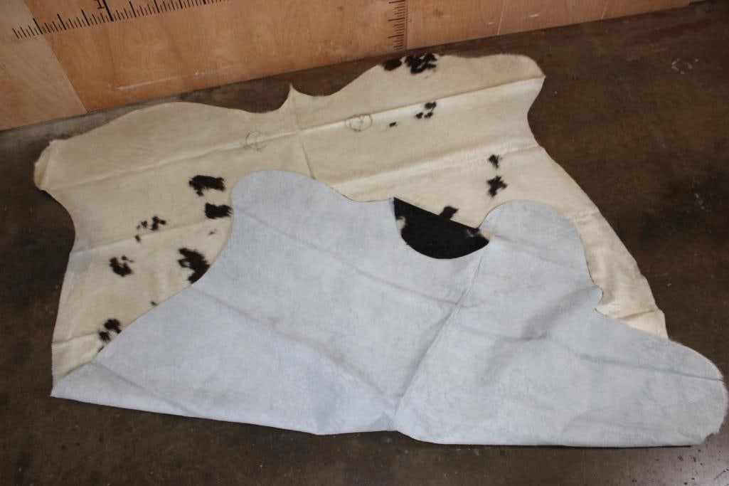 *Brand New* Black and White COWHIDE or COWHIDE RUG - 4