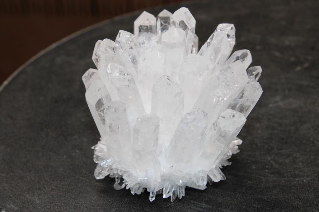 (2) Natural Clear QUARTZ CRYSTAL Clusters - 5