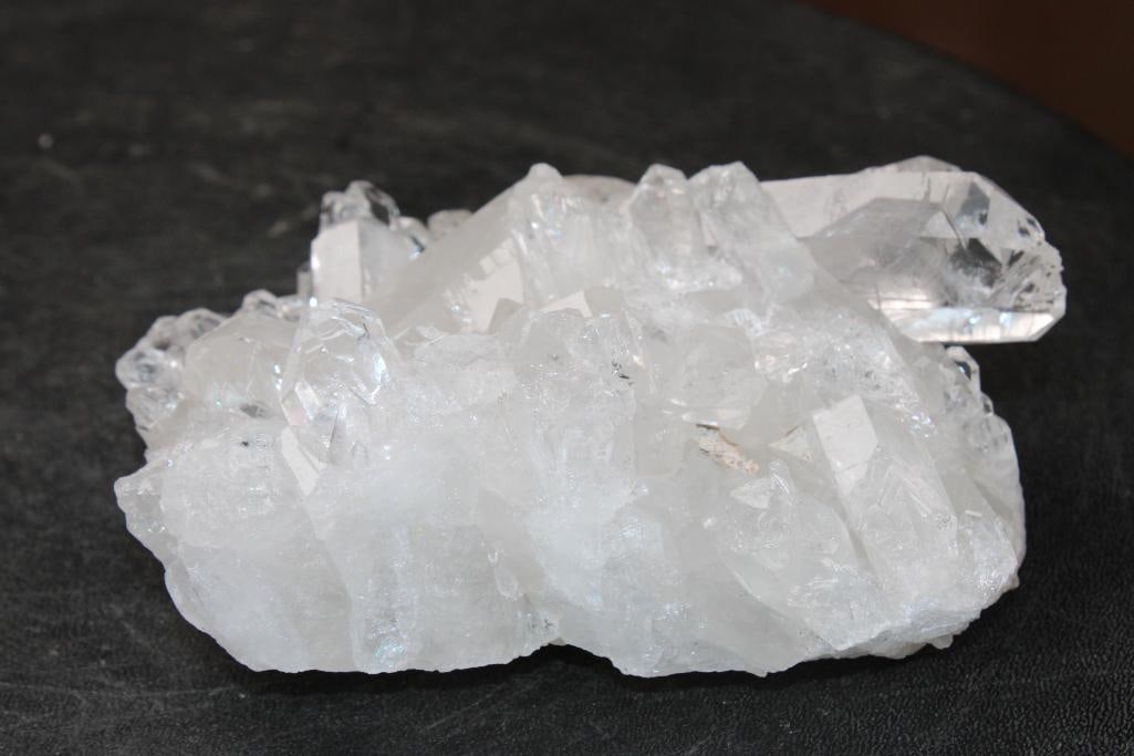 (2) Natural Clear QUARTZ CRYSTAL Clusters - 9