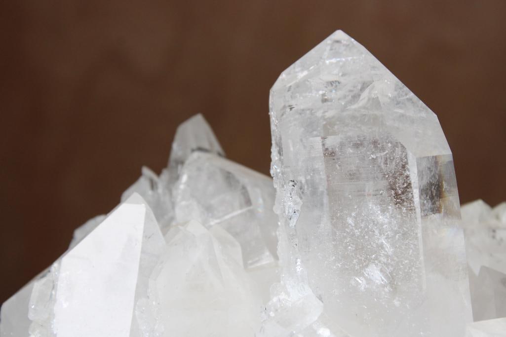 XXL Natural Arkansas CLEAR QUARTZ CRYSTAL Cluster on GREEN CHLORITE Specimen, Weight: 18 lbs - 6