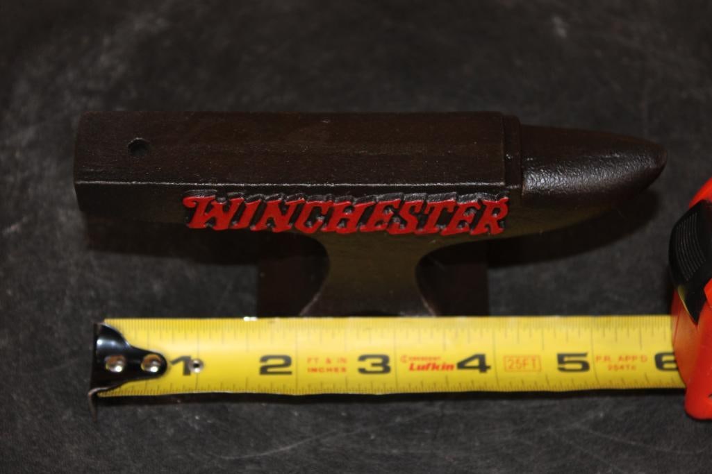 Cast Iron Reproduction "Winchester" Gunsmithing Miniature ANVIL - 2