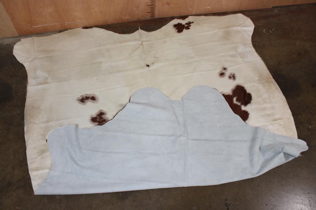 *Brand New* Brown and White COWHIDE or COWHIDE RUG - 3