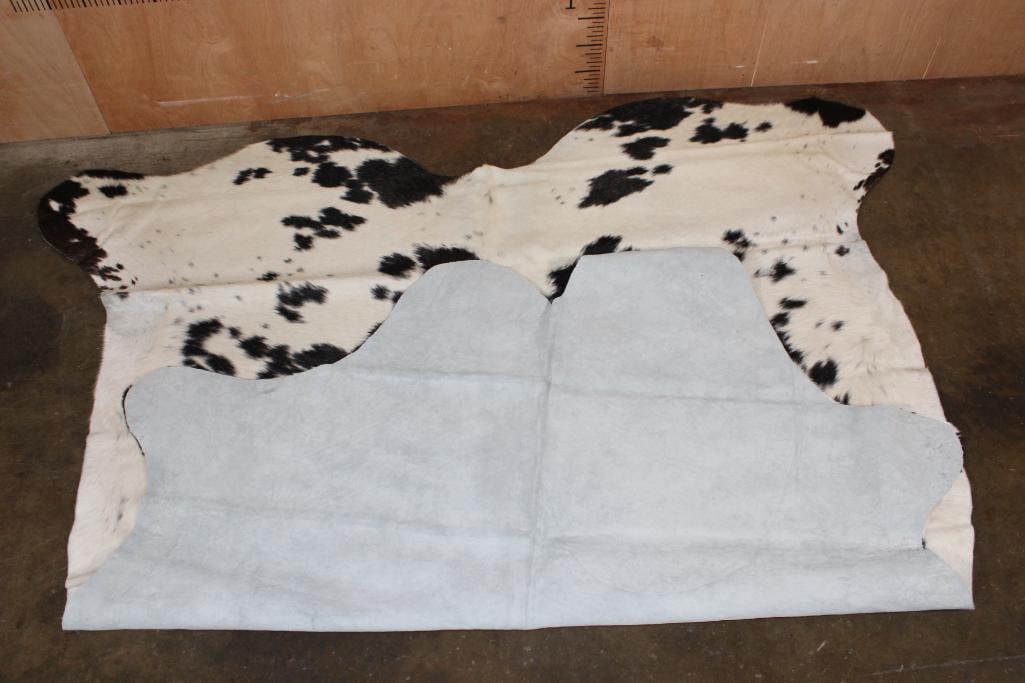 *Brand New* Black and White COWHIDE or COWHIDE RUG - 4