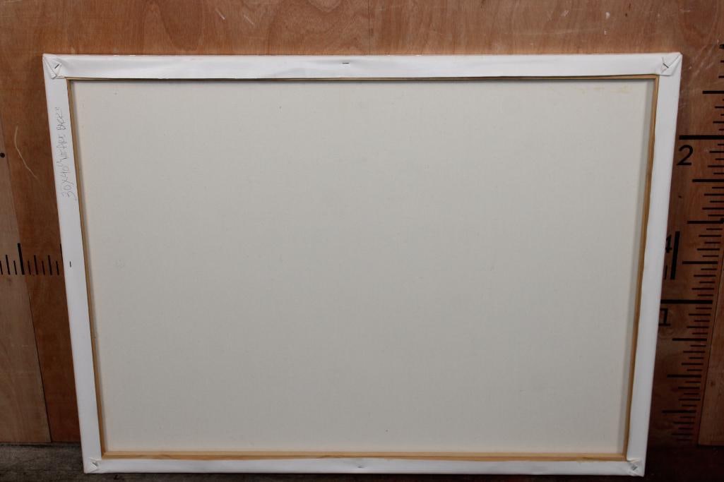 RHINOCERAS Canvas Print Signed and Numbered by Jan Martin McGuire - 8