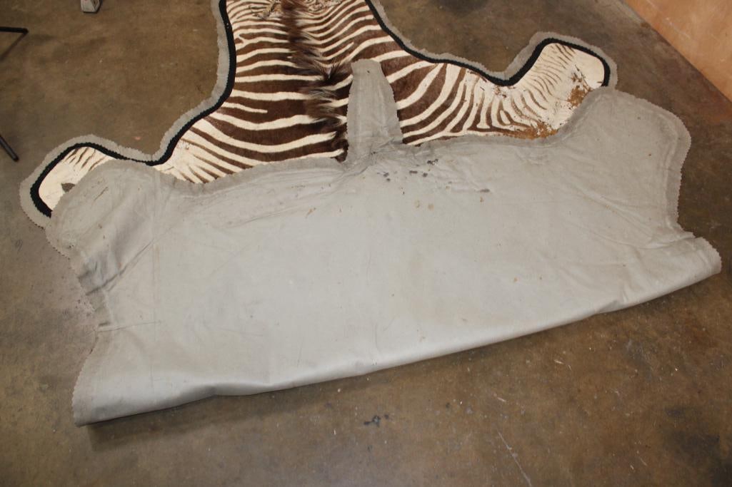 Double Felted ZEBRA HIDE or ZEBRA RUG - 13