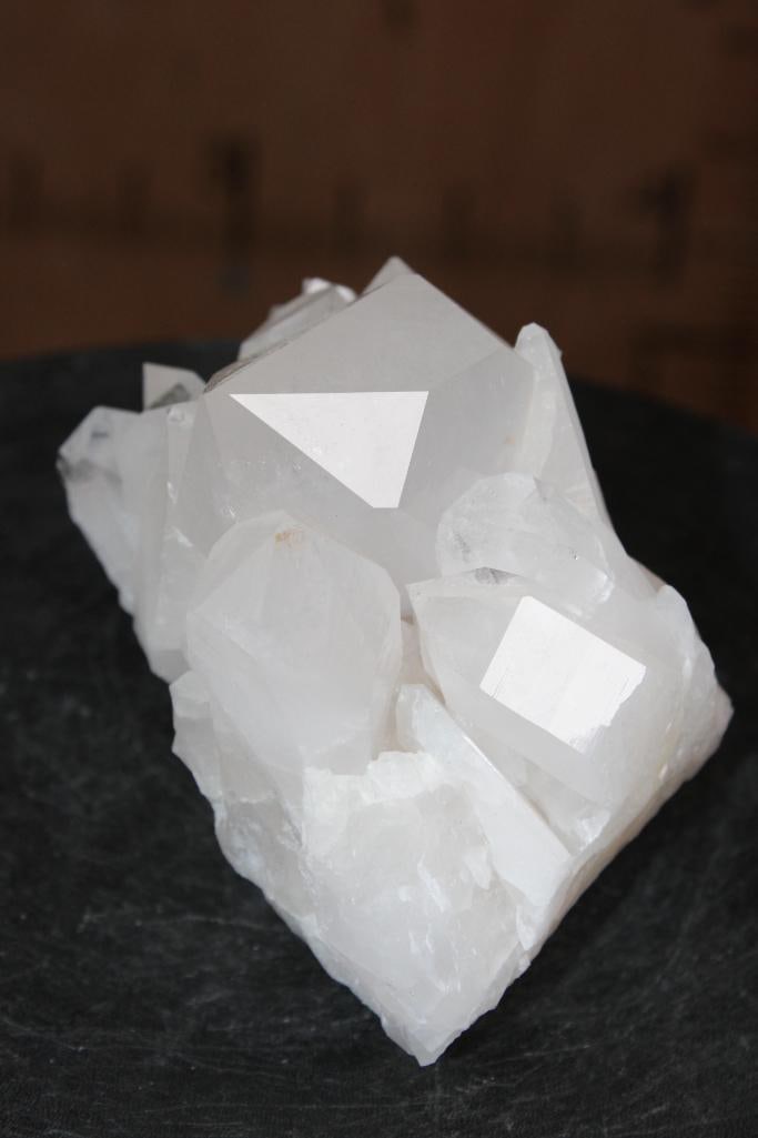 Natural Arkansas CLEAR QUARTZ CRYSTAL Specimen, Weight: 3 lbs - 3