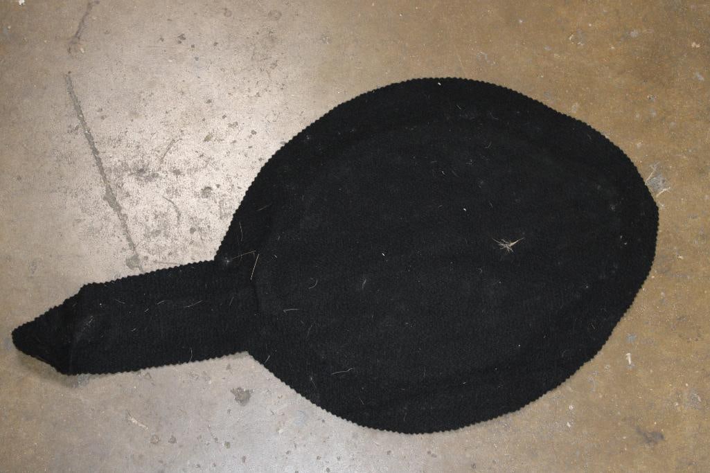 MUSKRAT Hide or MUSKRAT RUG with a Felt Backing - 3