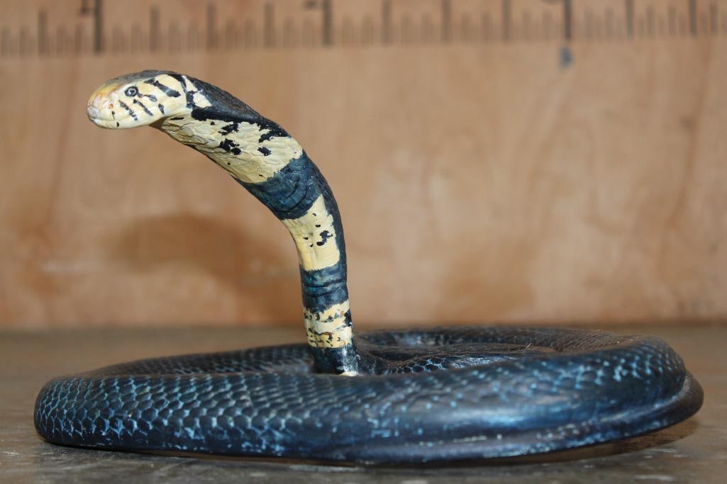 Reproduction FOREST COBRA Snake Sculpture - 2